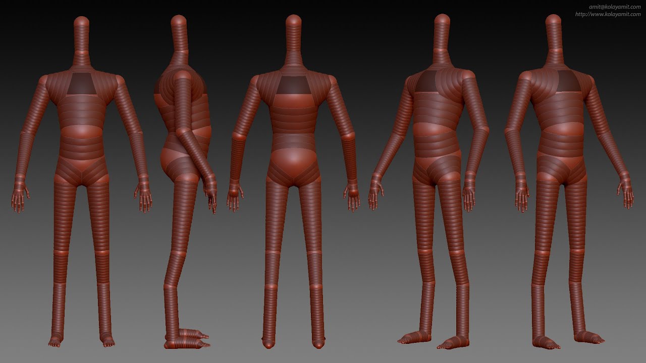 Zbrush Zsphere Human Download